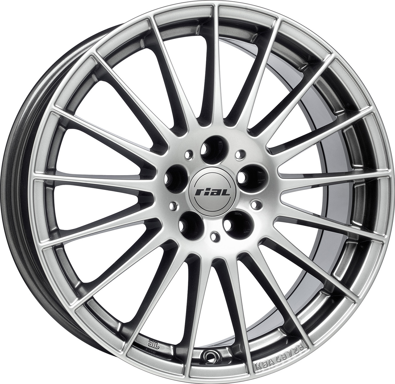 ДискRialZamora7.5JxR17 PCD4x108 ET22 DIA65.1,серебристый