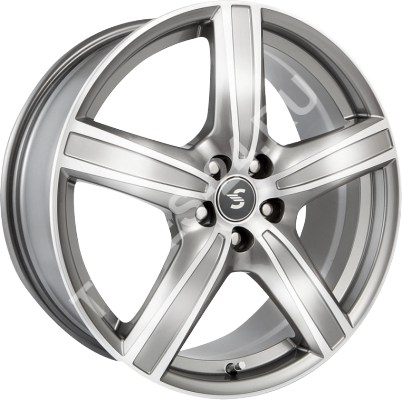 ДискSKADАдмирал6.5JxR16 PCD5x114.3 ET50 DIA67.1,серебристый