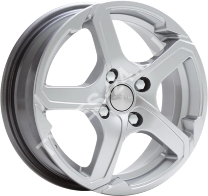 ДискSKADАллигатор6JxR15 PCD5x114.3 ET38 DIA67.1,серебристый