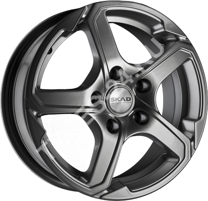 ДискSKADАллигатор6JxR15 PCD4x100 ET45 DIA56,серый