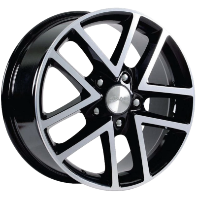 ДискSKADАтлант7JxR16 PCD5x139.7 ET35 DIA98,чёрный