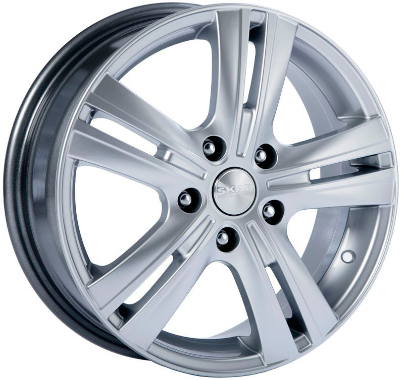 ДискSKADБагира6JxR16 PCD5x114 ET51 DIA67,серебристый