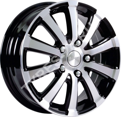 ДискSKADБриз5.5JxR15 PCD5x100 ET47 DIA67.1,серебристый