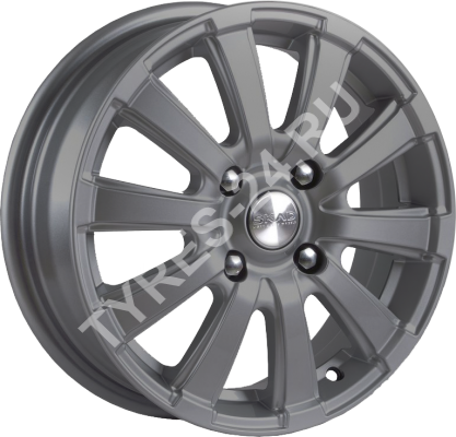 ДискSKADБриз5JxR15 PCD5x114.3 ET47 DIA67,серый