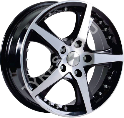 ДискSKADДаймонд6JxR16 PCD5x114.3 ET38 DIA67,чёрный