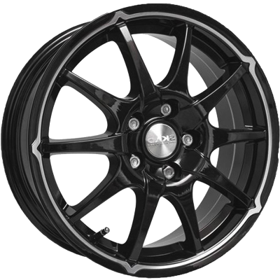 ДискSKADДжокер6JxR15 PCD4x100 ET38 DIA67.1,чёрный