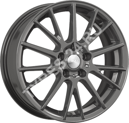 ДискSKADДубай6.5JxR17 PCD5x114.3 ET40 DIA66.1,серебристый