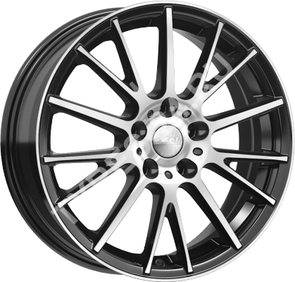 ДискSKADДубай6.5JxR17 PCD5x114.3 ET37 DIA66.6,чёрный