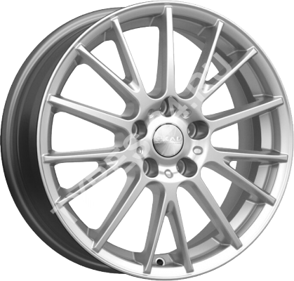 ДискSKADДубай6.5JxR17 PCD5x114.3 ET35 DIA67.1,серебристый