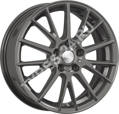 ДискSKADДубай6.5JxR17 PCD5x114.3 ET40 DIA66.1,серый