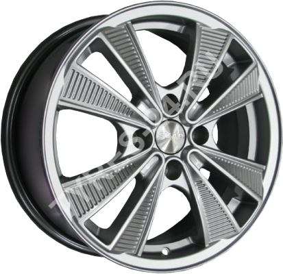 ДискSKADЭко6JxR16 PCD4x108 ET27 DIA65,серый