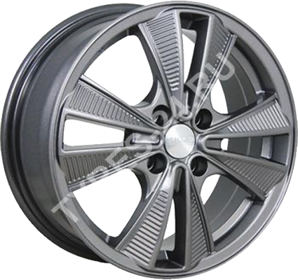 ДискSKADЭко6JxR16 PCD4x108 ET27 DIA65.1,серый