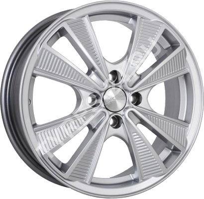 ДискSKADЭко6JxR16 PCD4x98 ET35 DIA58.6,серебристый