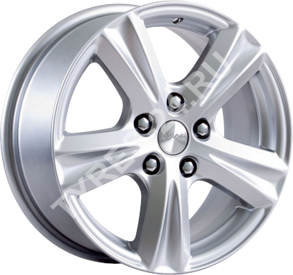 ДискSKADФобос-27JxR16 PCD5x114.3 ET50 DIA67.1,серебристый