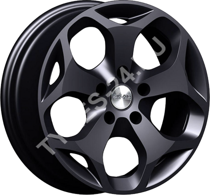 ДискSKADГамбург6JxR16 PCD5x114 ET40 DIA67,чёрный