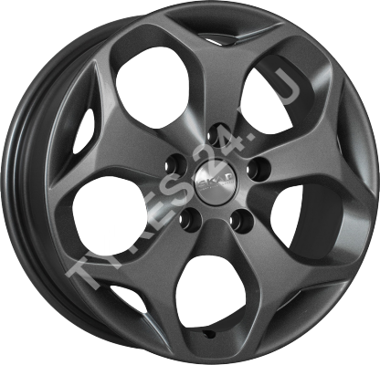 ДискSKADГамбург6.5JxR16 PCD5x114.3 ET45 DIA67.1,серый