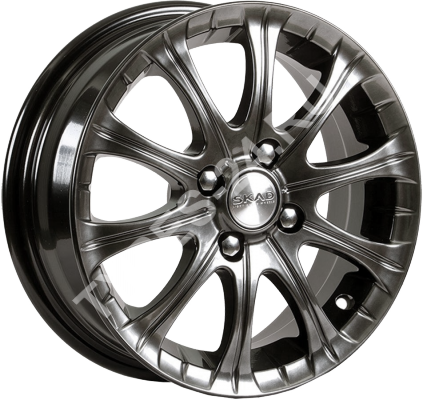 ДискSKADГанимед5JxR14 PCD5x100 ET35 DIA67,серый