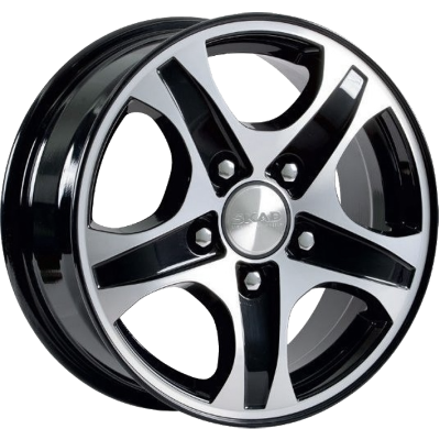 ДискSKADКалипсо6.5JxR16 PCD5x139.7 ET43 DIA98.5,чёрный