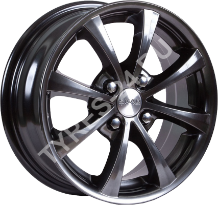 ДискSKADКаллисто5.5JxR13 PCD4x98 ET35 DIA58.6,серебристый