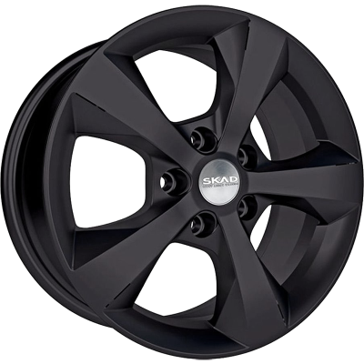 ДискSKADКельн7JxR16 PCD5x108 ET50 DIA63.35,чёрный