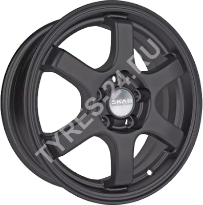 ДискSKADКиото6JxR15 PCD4x100 ET48 DIA54.1,серебристый