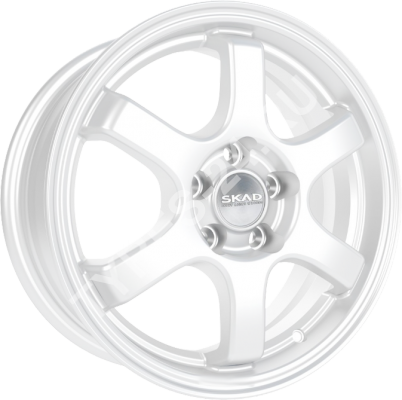 ДискSKADКиото6JxR15 PCD4x100 ET40 DIA60.1,белый