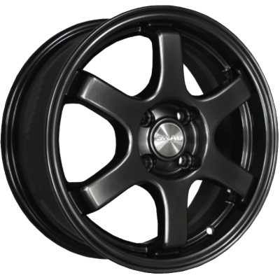 ДискSKADКиото6JxR15 PCD4x100 ET48 DIA54.1,чёрный