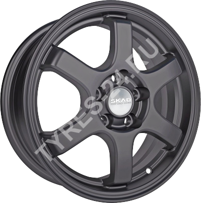 ДискSKADКиото6JxR15 PCD4x100 ET38 DIA67.1,серый