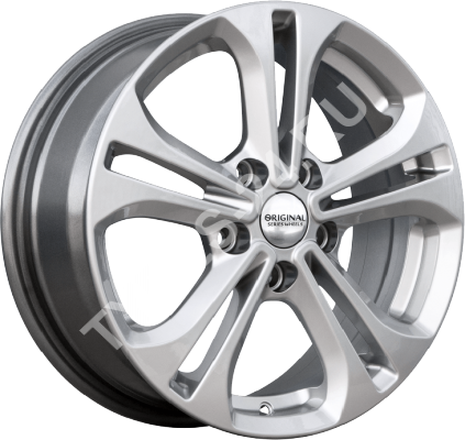 ДискSKADKL-2716.5JxR16 PCD5x114.3 ET50 DIA67.1,серебристый