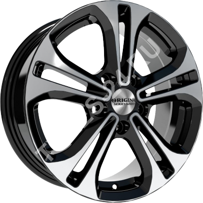 ДискSKADKL-2716.5JxR16 PCD5x114.3 ET50 DIA66.1,чёрный