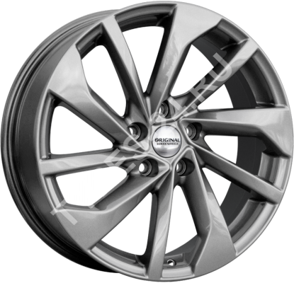 ДискSKADKL-2767JxR18 PCD5x114.3 ET45 DIA66.1,серый