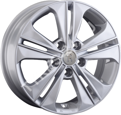 ДискSKADKL-2956JxR16 PCD5x114.3 ET43 DIA67.1,серебристый