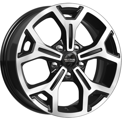 ДискSKADKL-3186.5JxR16 PCD5x114.3 ET50 DIA60.1,чёрный