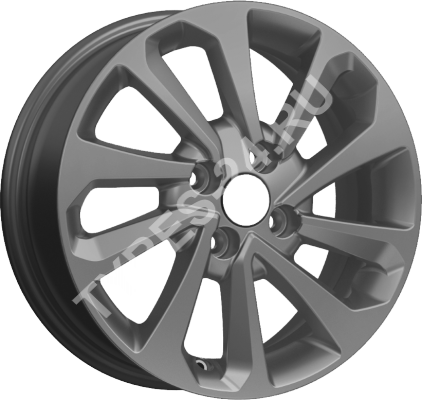 ДискSKADKL-3206JxR15 PCD4x100 ET46 DIA54.1,серый