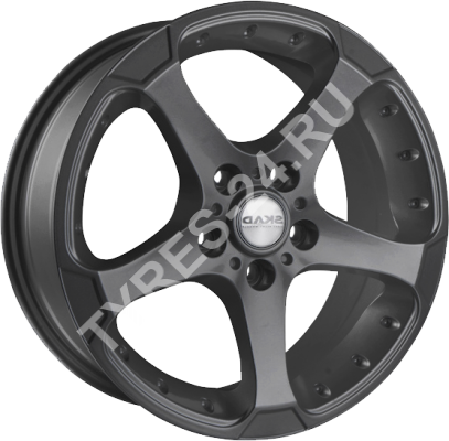 ДискSKADЛорд6.5JxR16 PCD5x112 ET38 DIA66.6,серый