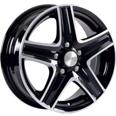 ДискSKADМагнум5.5JxR14 PCD4x98 ET38 DIA58.6,чёрный