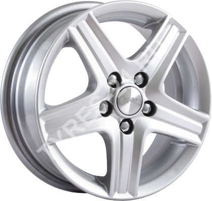 ДискSKADМагнум5JxR14 PCD4x100 ET38 DIA67,серебристый