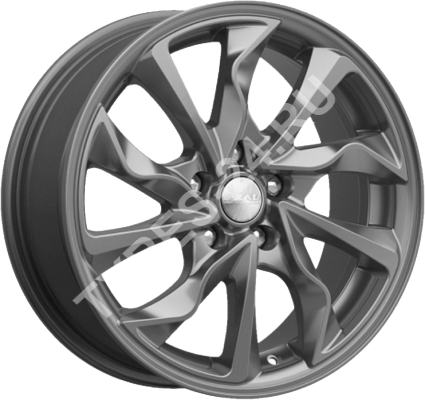 ДискSKADМарсель7JxR17 PCD5x112 ET43 DIA57.1,серый