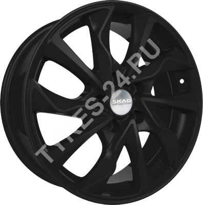 ДискSKADМарсель7JxR17 PCD5x114.3 ET50 DIA67.1,чёрный
