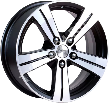 ДискSKADМицар7.5JxR17 PCD5x108 ET45 DIA67.1,серебристый