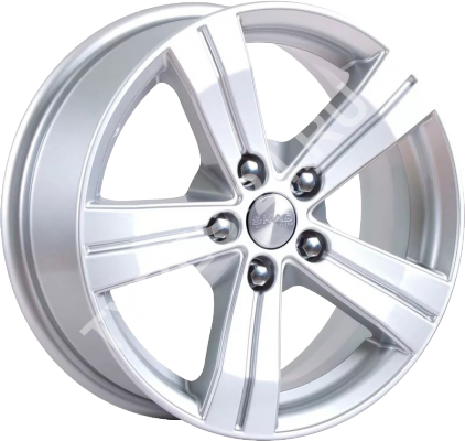 ДискSKADМицар6.5JxR16 PCD5x110 ET38 DIA65.1,серебристый