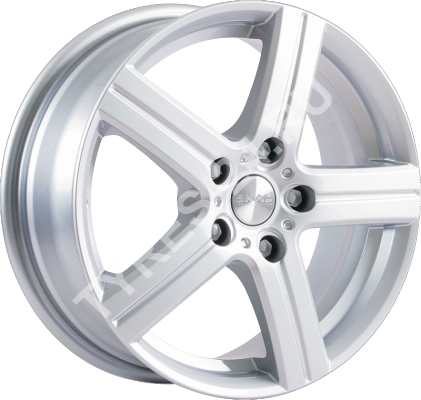 ДискSKADМонолит6.5JxR16 PCD5x112 ET45 DIA57.1,серебристый