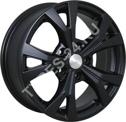 Диск SKAD Нагано 6.5JxR16 PCD5x114.3 ET45 DIA67.1, чёрный