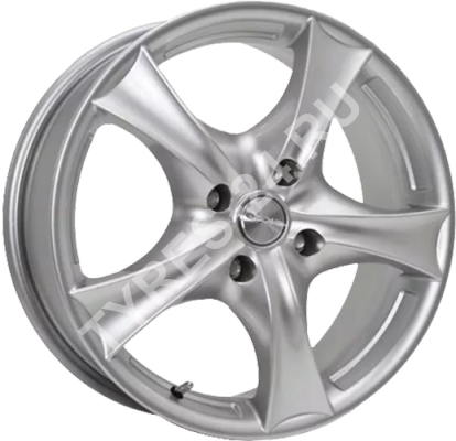 ДискSKADНика7JxR17 PCD5x108 ET49 DIA65.1,серебристый