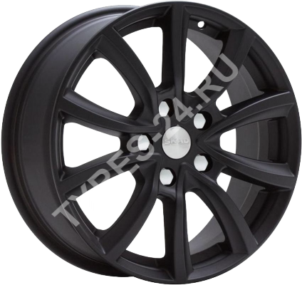 ДискSKADОнтарио7JxR17 PCD5x120 ET39 DIA72,чёрный