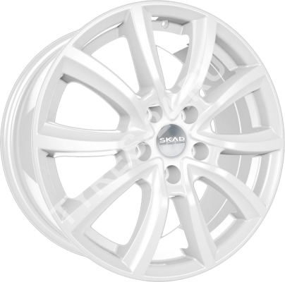 ДискSKADОнтарио7JxR17 PCD5x100 ET48 DIA56.1,белый