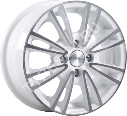 ДискSKADПантера5.5JxR14 PCD4x98 ET39 DIA58.6,белый