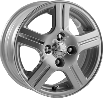 ДискSKADПлутон5.5JxR13 PCD4x100 ET30 DIA67.1,серебристый