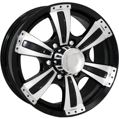ДискSKADРейнджер7JxR16 PCD6x139.7 ET0 DIA109.7,чёрный