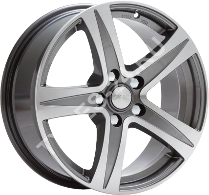 ДискSKADСакура6.5JxR15 PCD5x110 ET35 DIA65.1,серебристый